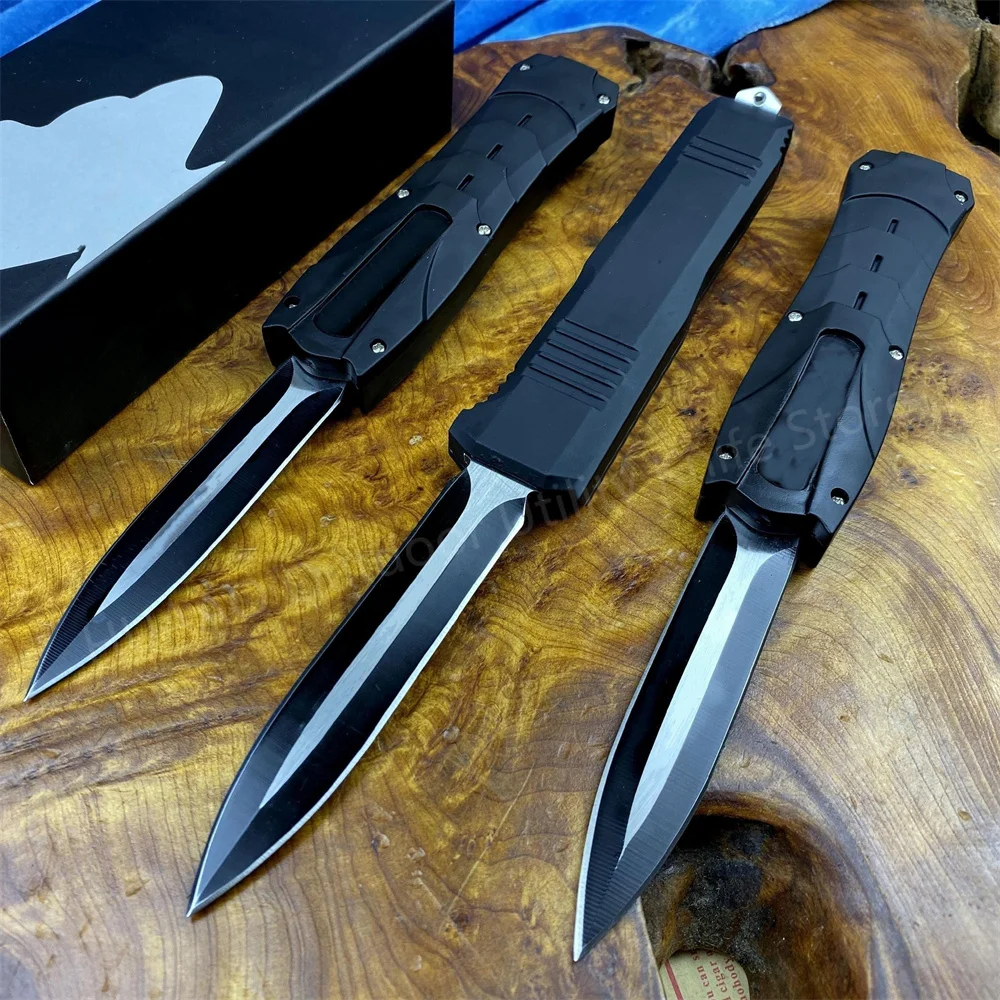 NEW BM C07 Pocket Knife EDC Knife Fixed 440C Blade Double Edge Outdoor EDC Survival Camping Hunting Cutting Tool 2