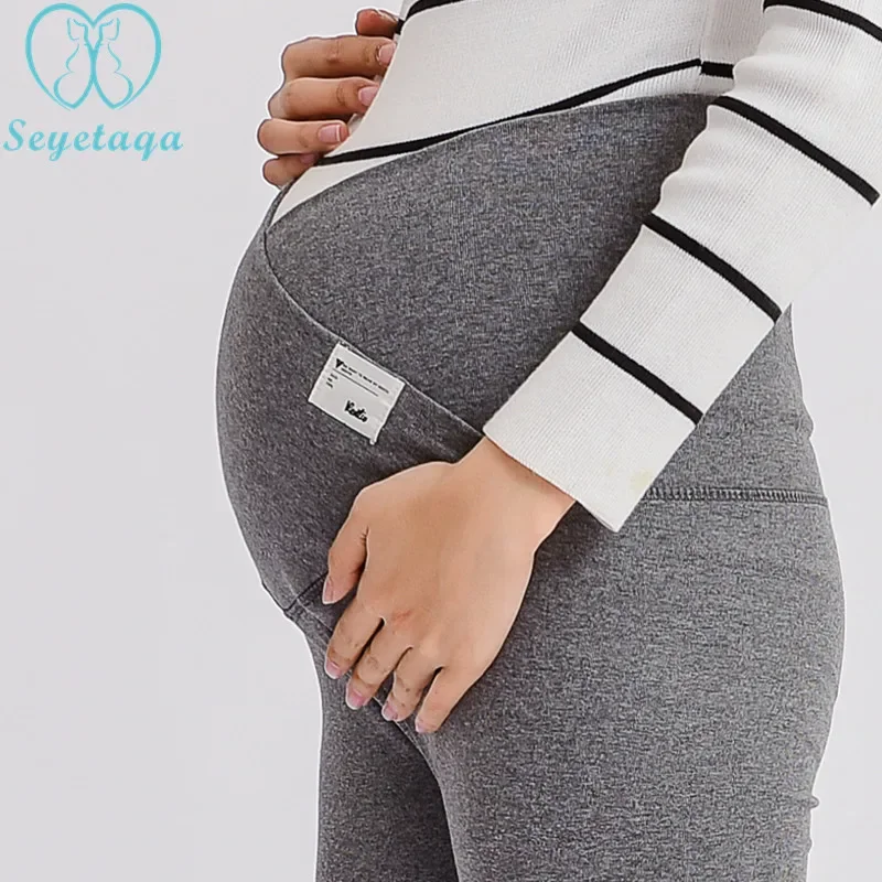 Across V High Waist Belly Maternity Pants Spring Autumn Baby Care Support Abdomen for Pregnant Women Pregnancy Pencil Legging maternity pants
