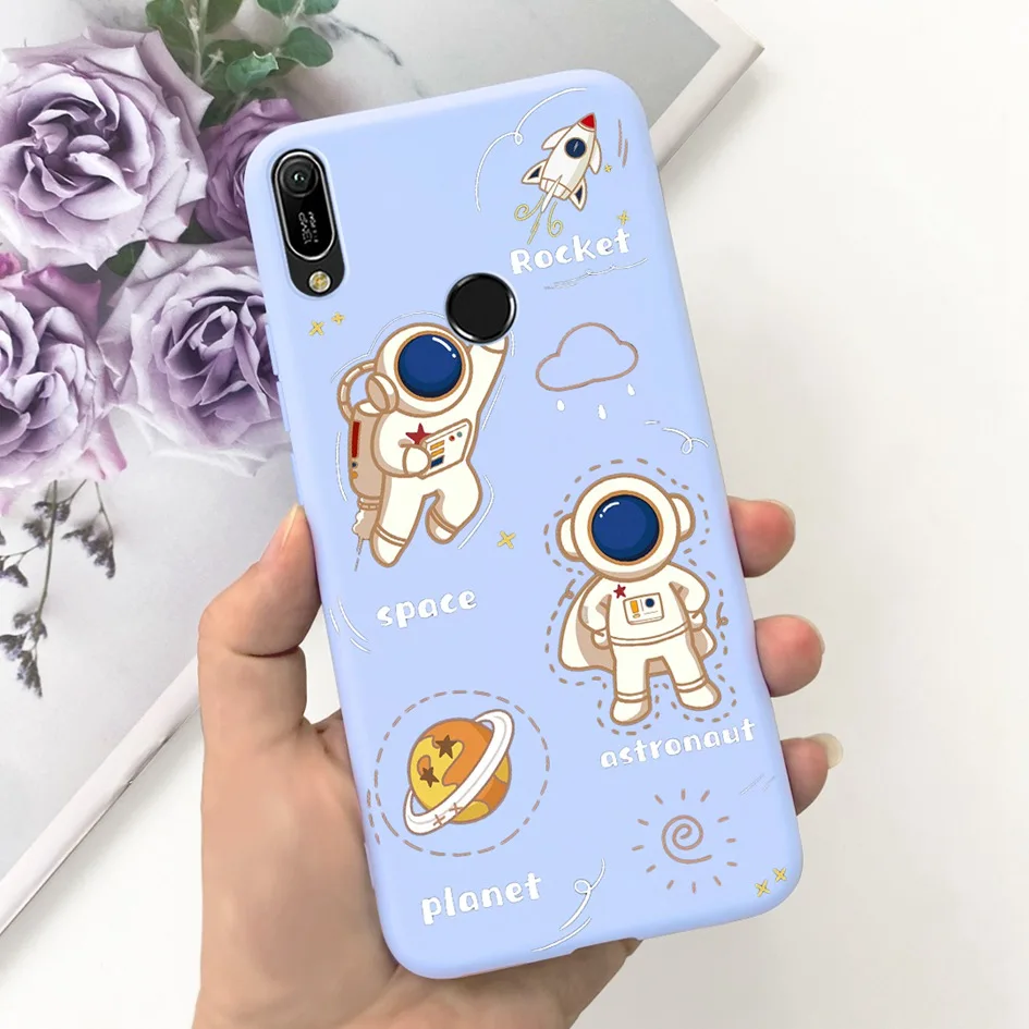 Cute Astronaut Soft Silicone Phone Case Cover