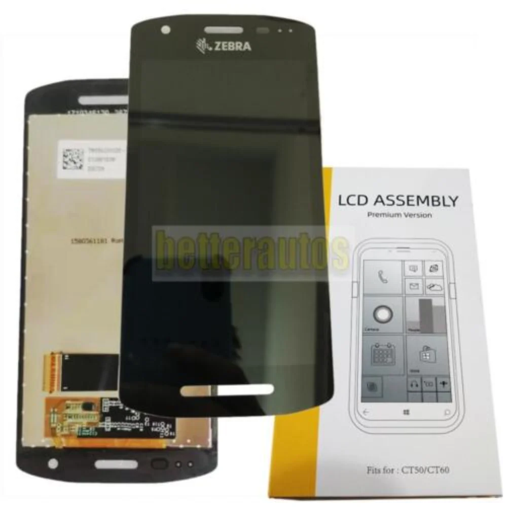Tela de Toque Lcd para Zebra Tc21 Tc210k Tc26 Tc26ak Tc26bk Tc26ck Tc26dk com Caixa