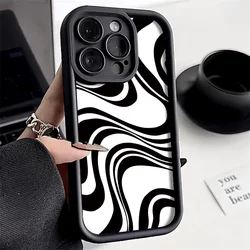Leopard Print Silicone Shockproof Phone Case Cover for iPhone 13 (01DG69)