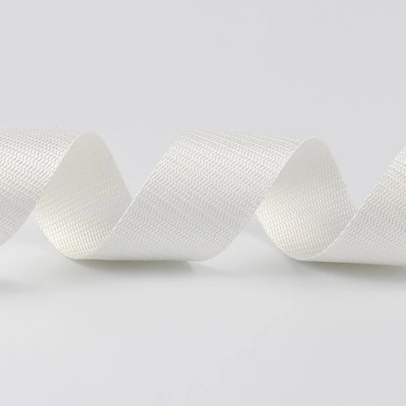 20m Ultra high molecular weight polyethylene anti cutting and wear-resistant safety webbing 25mm*1mm white