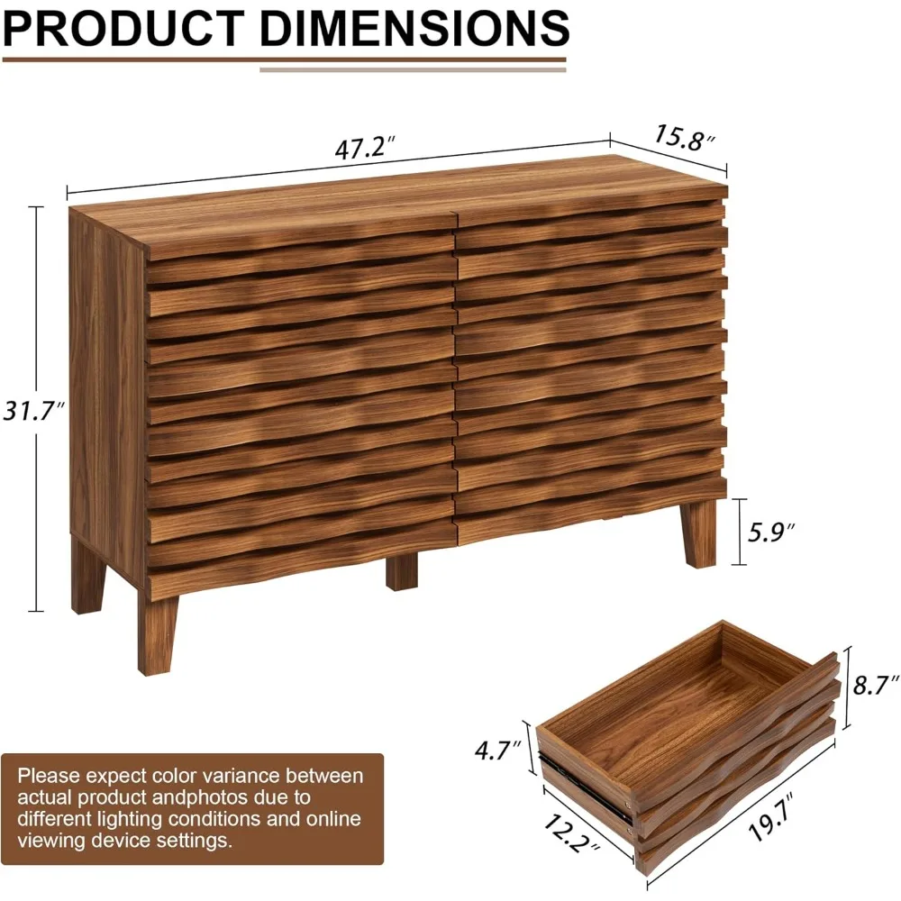 Mid-Century 6-Drawer Dresser 2