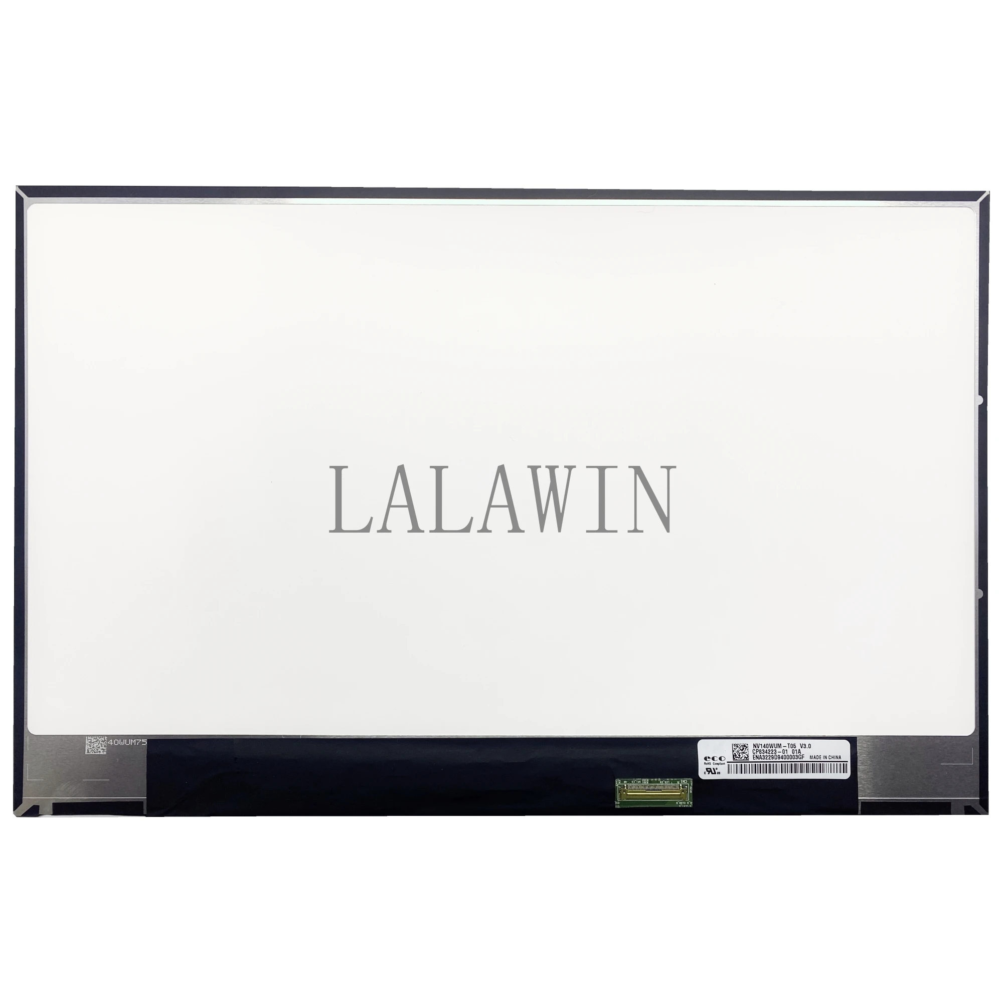 

NV140WUM-T05 14,0 дюймов FHD x 0 IPS панель 60 Гц EDP 40pins ЖК-дисплей с сенсорным экраном