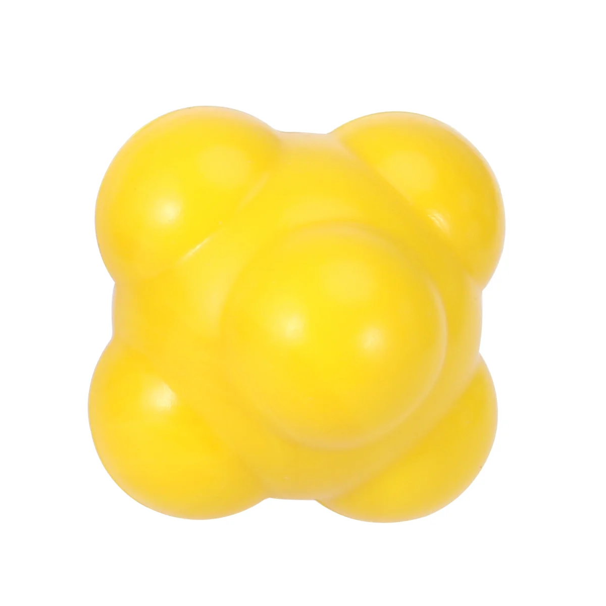 58mm Baseball Agility Reaction Ball for Developing Exceptional Hand-Eye Coordination-Medium Difficulty (Yellow)