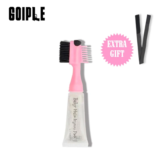 10ML Travel Size Hair Wax Slick Stick Edge Gel 3 In 1 Baby Hair Edges