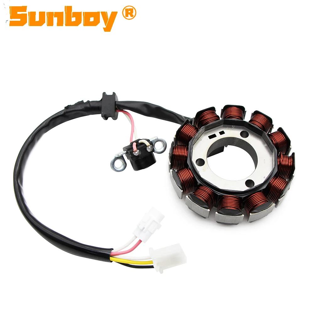 

5B6-H1410-00 Motorcycle Magneto Stator Coil For Yamaha TTR110 TT-R110 2008 2009 2010 2011 2012 2013 2014-2017 5B6-H1410-01