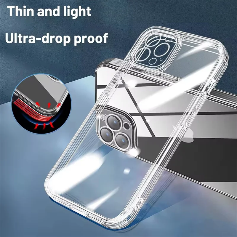 Premium 9H Tempered Glass Screen Protector with Clear Silicone Cover