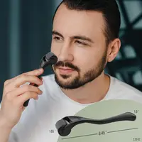 540 Needles for Facial Body Hair Growth Derma Roller for Skin Beard 0.2mm 0.25mm 0.3mm Needle Micro Face Roll Tool 2