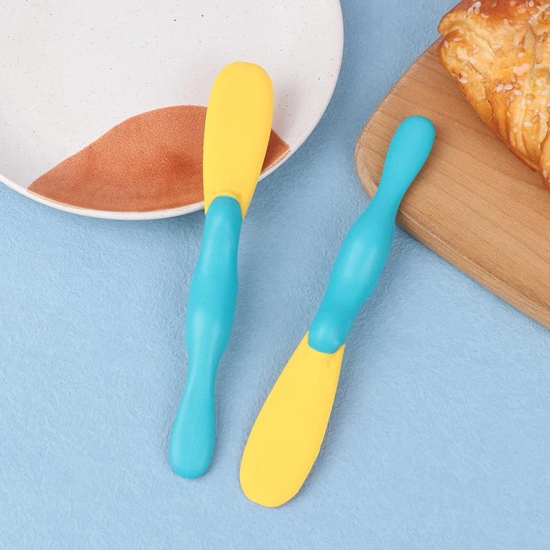 1Pc Cute Platypus Butter Spatula Silicone Spreader Heat Proof Seasoning Tools Non Stick Slim Jars Blender Kitchen Baking Kits