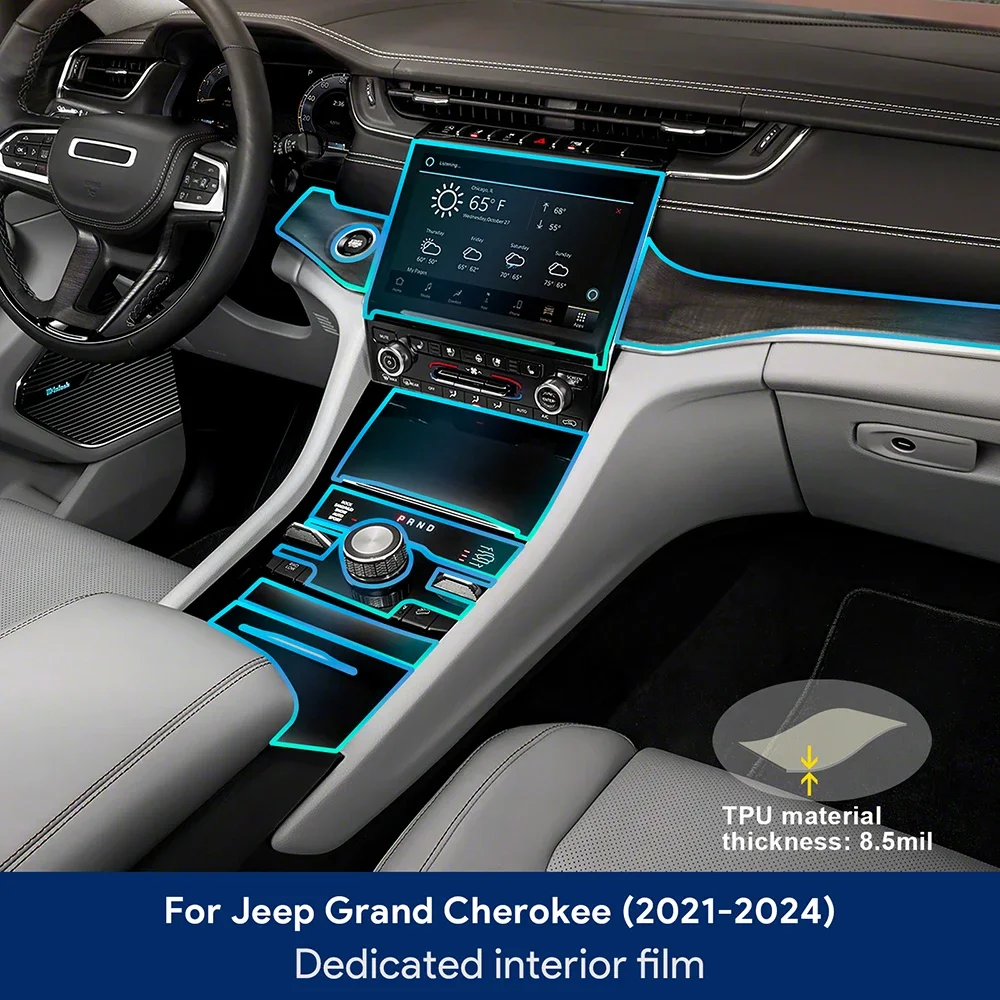 Jeep Grand Cherokee 2021 2022 2023 2024 인테리어 TPU 안티 ..