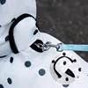 XS-2XL Dog Raincoat Cute Bear Ears Hat Dots Printed Pet Clothes for Small Medium Dogs Rainy Season Outing Portable Rain Coats 5