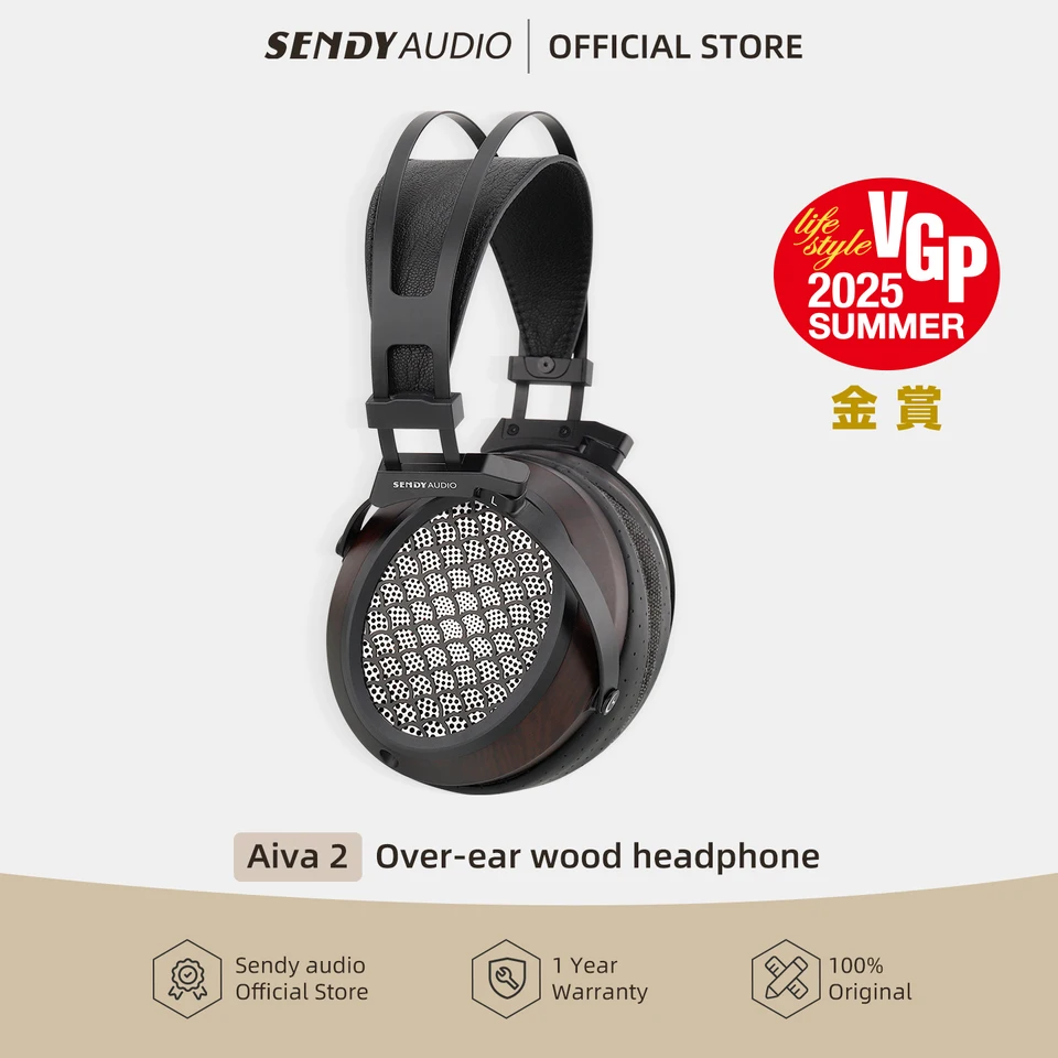 Sendy Audio Aiva 2 HIFI Planar Magnetic Driver Open-back Over-ear