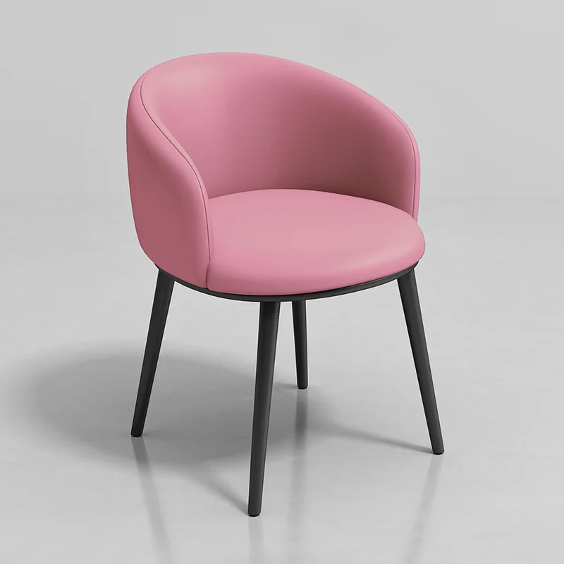 

Contemporary Beautiful Dining Chairs Modern Kitchen Leather Ultralight Dining Chairs Lazy Trendy Silla Comedor Kitchen Furniture