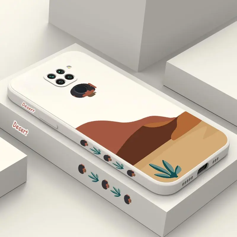 Custodia Per Telefono In Silicone Sand Dunes Per Xiaomi Redmi Note 9 9T 9S 9Pro 8 8Pro 10Pro 10 10S 7 7Pro 11 11Pro 11S 12Pro 12 12S Cover