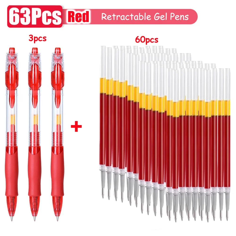 3Red Pen-60Refill