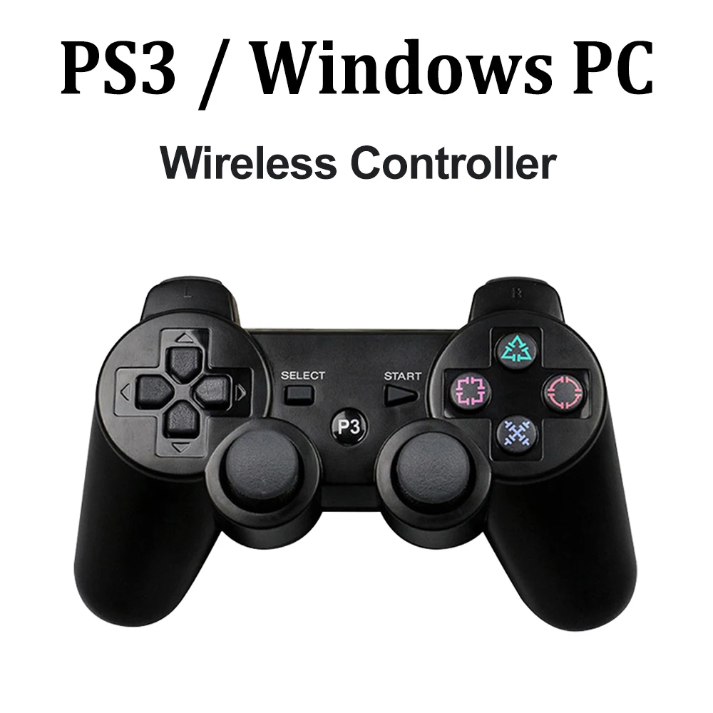 소니 PS3 컨트롤러 지지대 블루투스 무선 게임패드, 플레이 스테이션 3 조이스틱 콘솔, PC용