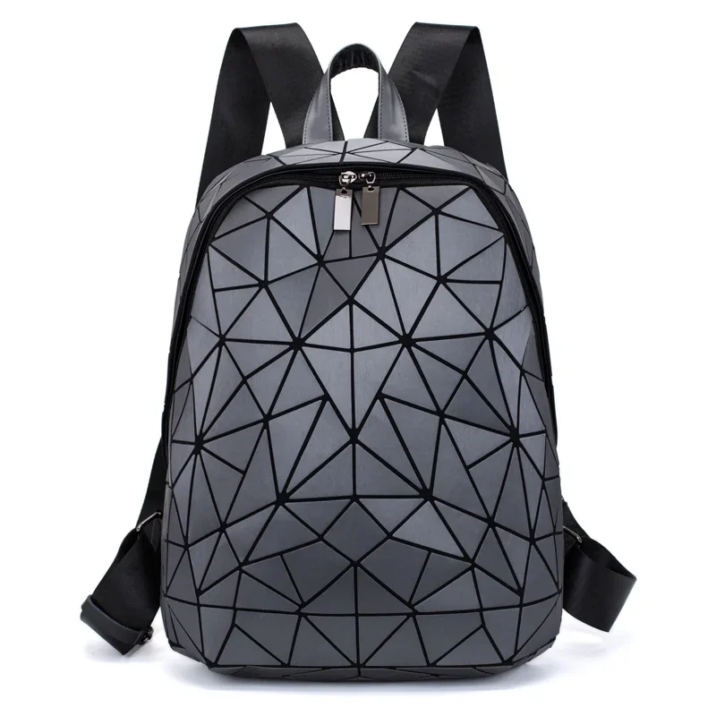 2025 New Fashion Backpack Bags For Women School Backpack Luminous Handbag Women Geometric Travel Bag For Boys 4