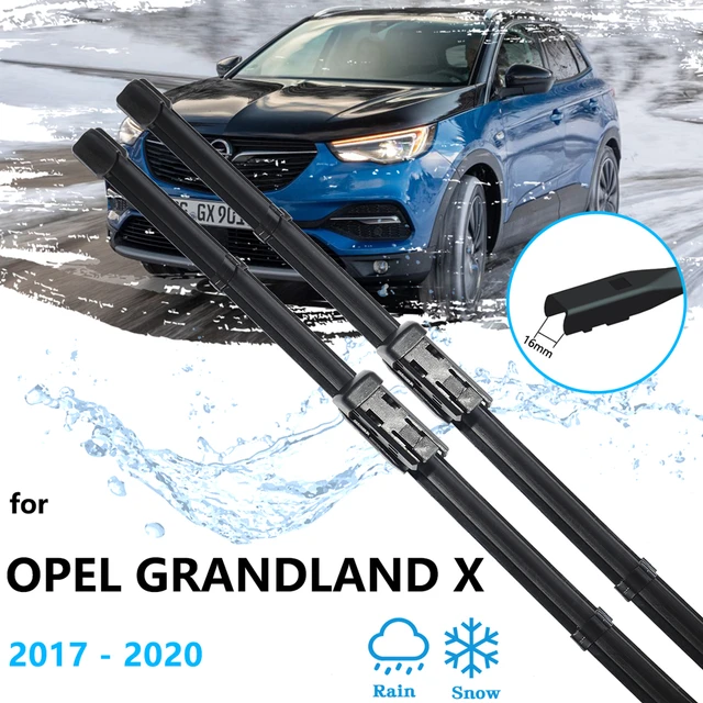 2x Für Vauxhall Opel Grandland X 2017 2018 2019 2020 Scheibenwischer  Klingen Pinsel Gummi Streifen Refill