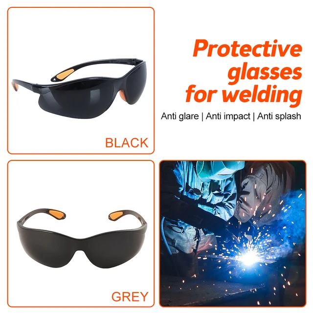 Safety Glasses Welding Glasses Impact Resistant UV Proof Anti Goggles  Welding Protective Glasses - AliExpress