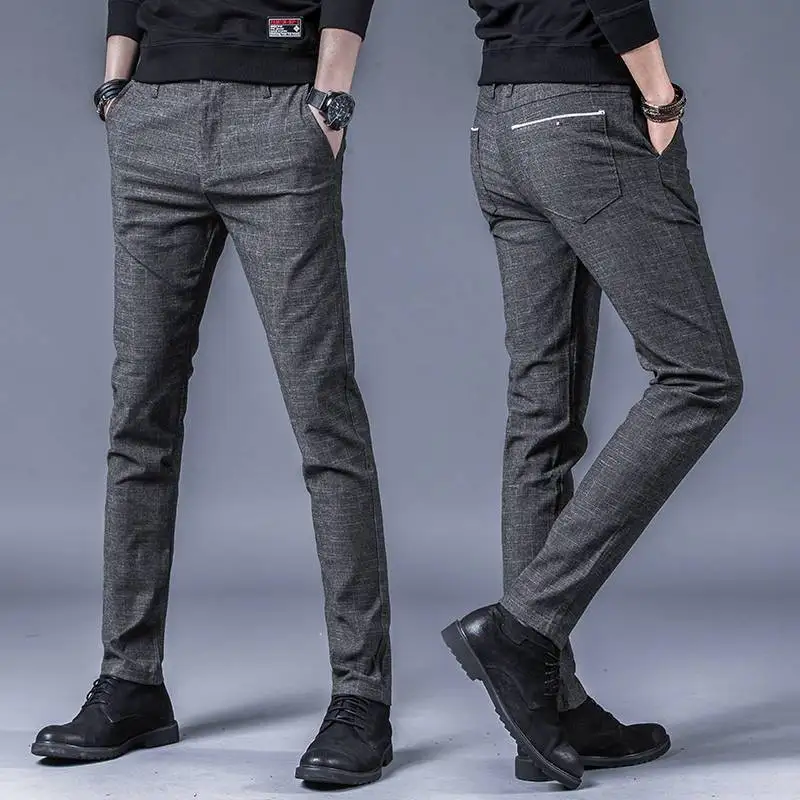 Summer Elegant Fashion Harajuku Slim Fit Trousers Loose All Match Sport Casual Pants Solid Pockets Thin Style Straight Leg Pants