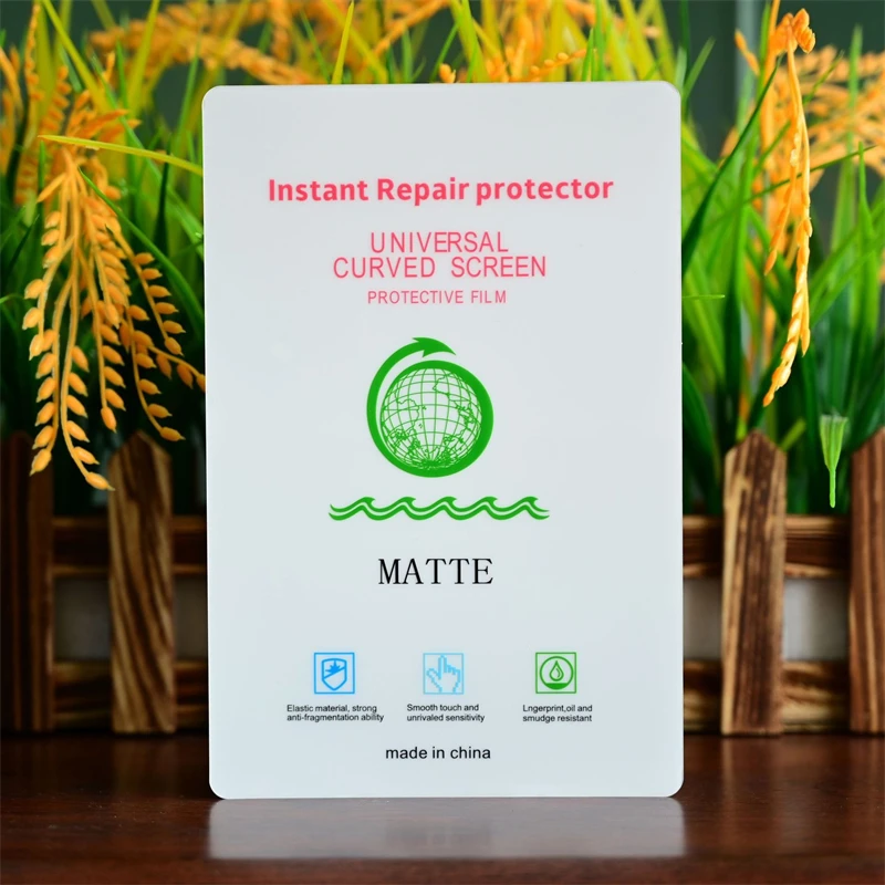 VORMIR 50pcs Anti Scratch Hidrogel Film for Unlock Film Cutting Machine HD Matte Screen Protectors for iPhone 14 13 12 Pro Max