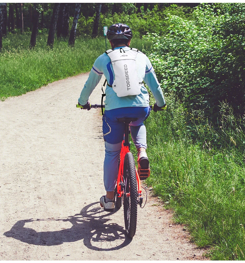 Trail Running-Ultra-Leichter 5L Rucksack, Lauf-Hydrationsweste, Marathon, Fahrrad 1,5L 2L Wasserbeutel – Detail 2