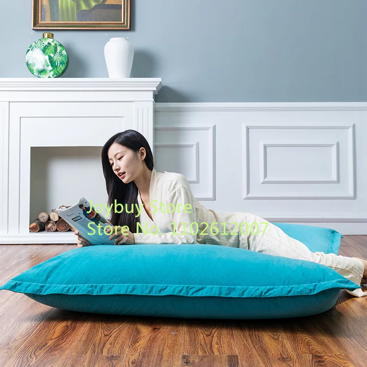 Swim Waterproof BeanBag Sofa Cover Chairs NO Filler pool side 420D Oxford Lounger Seat Bean Bag Puff Couch Tatami Home Outdoor