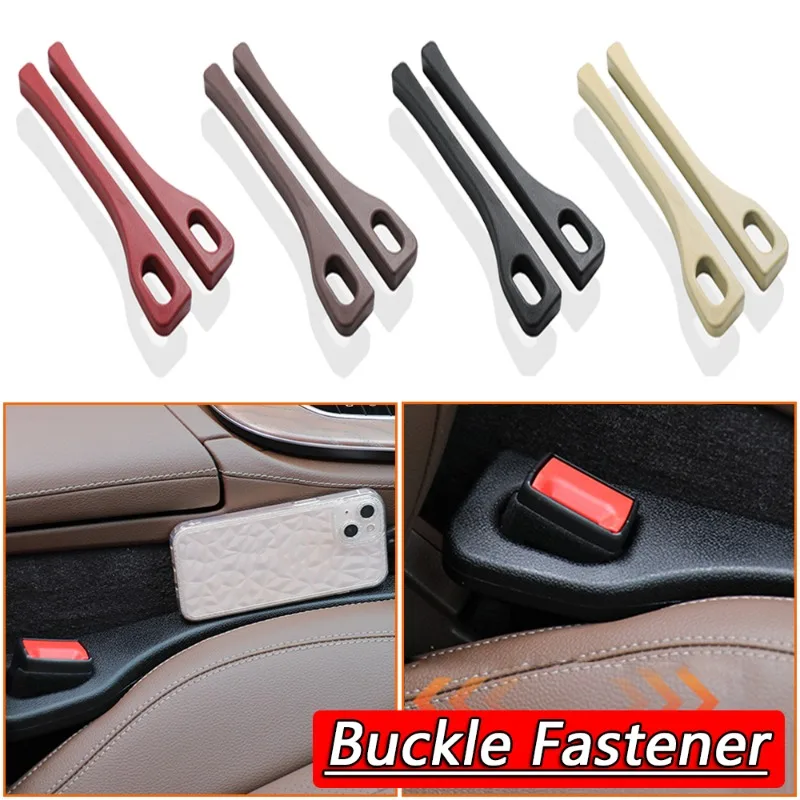 

Car Seat Gap Filler Safety Belt Buckle Fastener Car Anti-Drop Seat Side Seam Plug Strip Universal Seat Gap Decoration Supplies