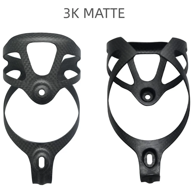 Bicycle Bottle Holder Full 3k Carbon Fiber Super Light Road/Mountain Bike Cycling Water Bottles Cage Holder Matte Glossy 16g 4