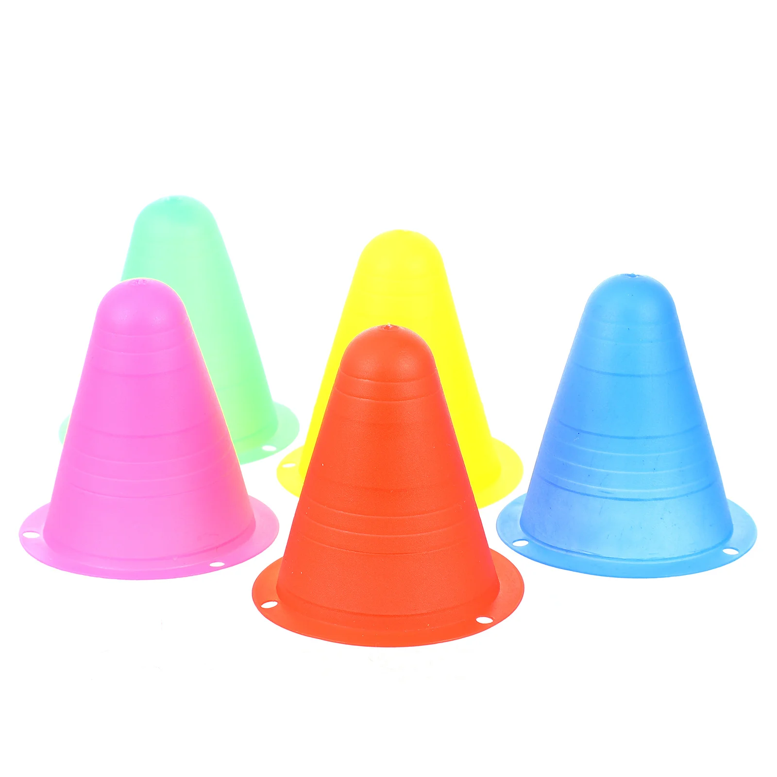 

Roller Bollards Traffic Road Cones for Skating Roller-skating Obstacle Training Universal Marker Kids Tool Soccer Ball