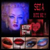 MLSMILE Halloween Makeup Set Plasma Lipstick Eyeshadow Stick Nail Sticker Combination 4