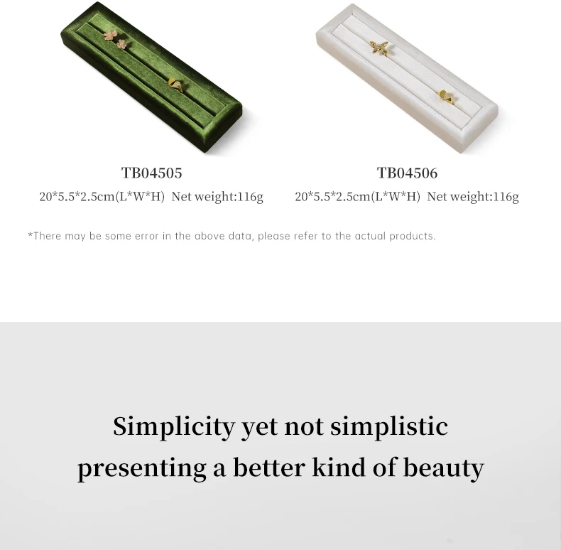 Yinbeini Velvet Ring Display Stand Single Row Ring Ear Stud Storage Organizer Jewelry Shop Showcase Props TB045