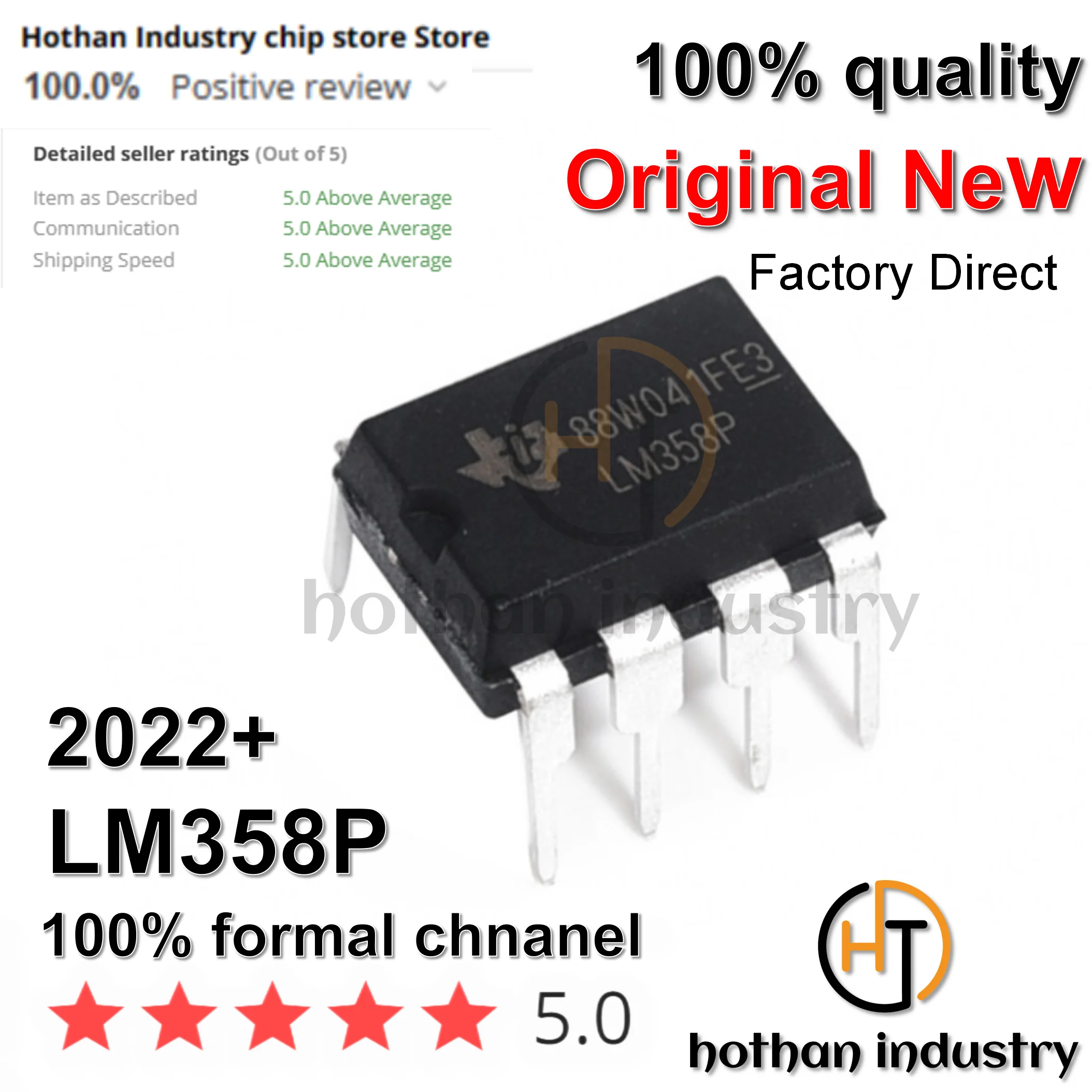 Argins 10Pcs 】 Lm358P Amplificatori Operazionali Originali Al 100% Nuovi Di Alta Qualità-Amplificatori Op Dual Op Amp