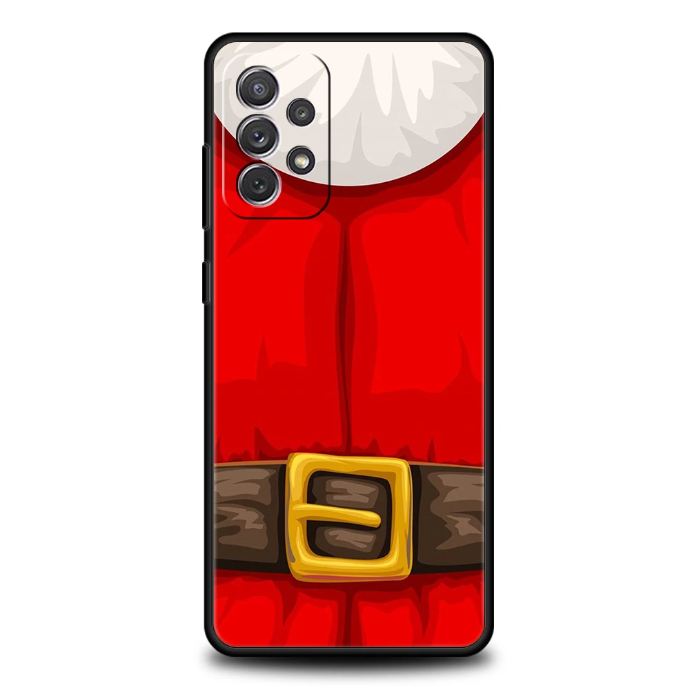 Festive Holiday-Themed Soft Shell Phone Case