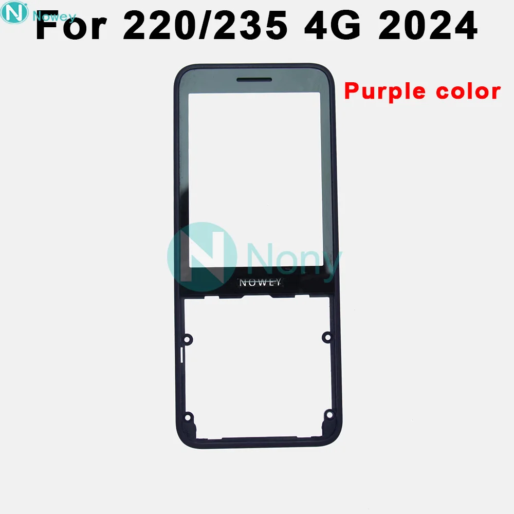 Premium Nowey Colorful Front Housing Cover for 2024 Phones - Durable Replacement Case