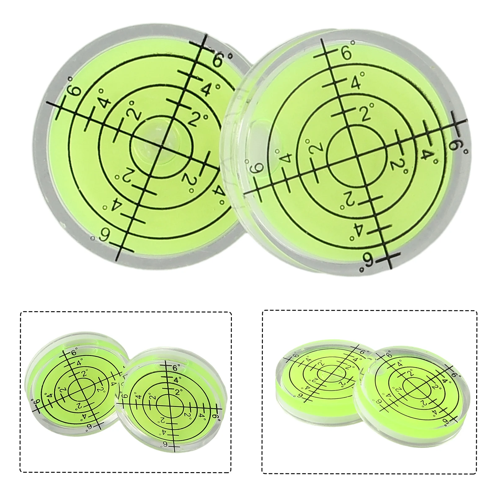 

Universal Mini Bubble Level Highly Translucent Wear Resistant Bubble Level Precision Machined for Professional Use