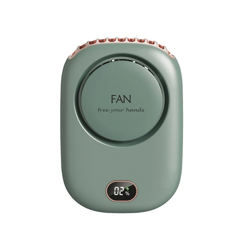 

Handfree Necklace Fan Bladeless Fan Rechargeable Mini USB Neck Fan