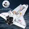 1/287 Alloy Space Shuttle Toy Military Simulation Aviation Model Airplane Both Sides of The Wings Can Emit Light for Boy Gifts 4
