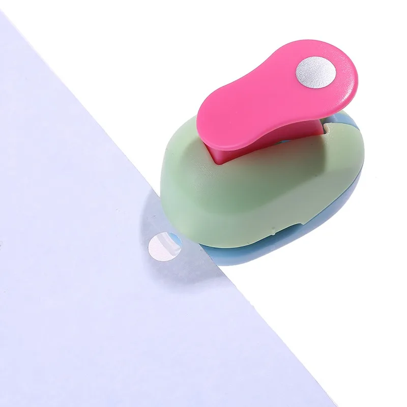 Circle Punch 8/15/25/38/50mm DIY Embossing Punches Scrapbooking Machine Paper Cutting Color Craft Hole Punch Rounder Cutter
