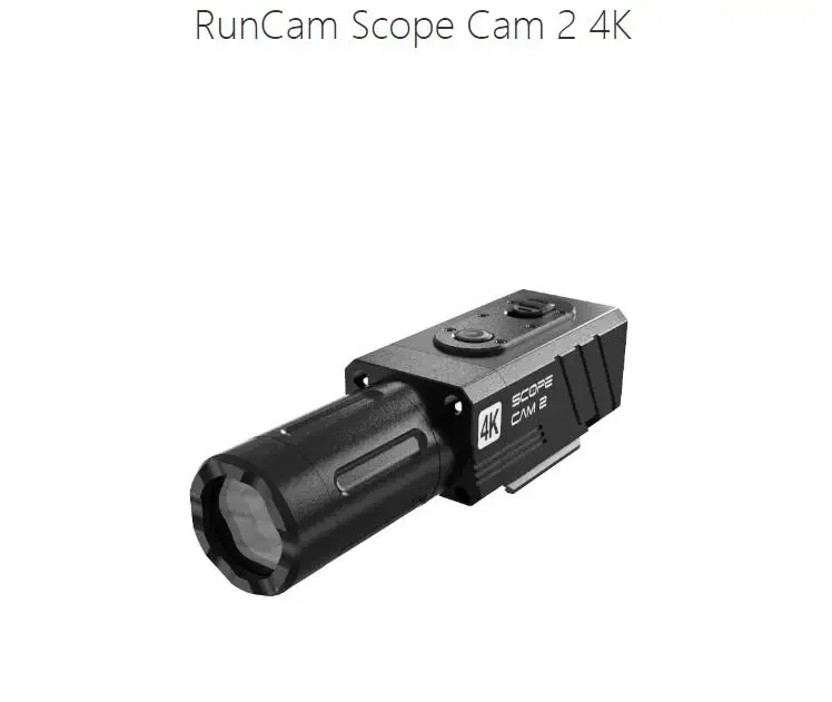 RunCam ScopeCam 2 4K SCOPE CAM2-4K-L40 carcasa de aluminio IP64