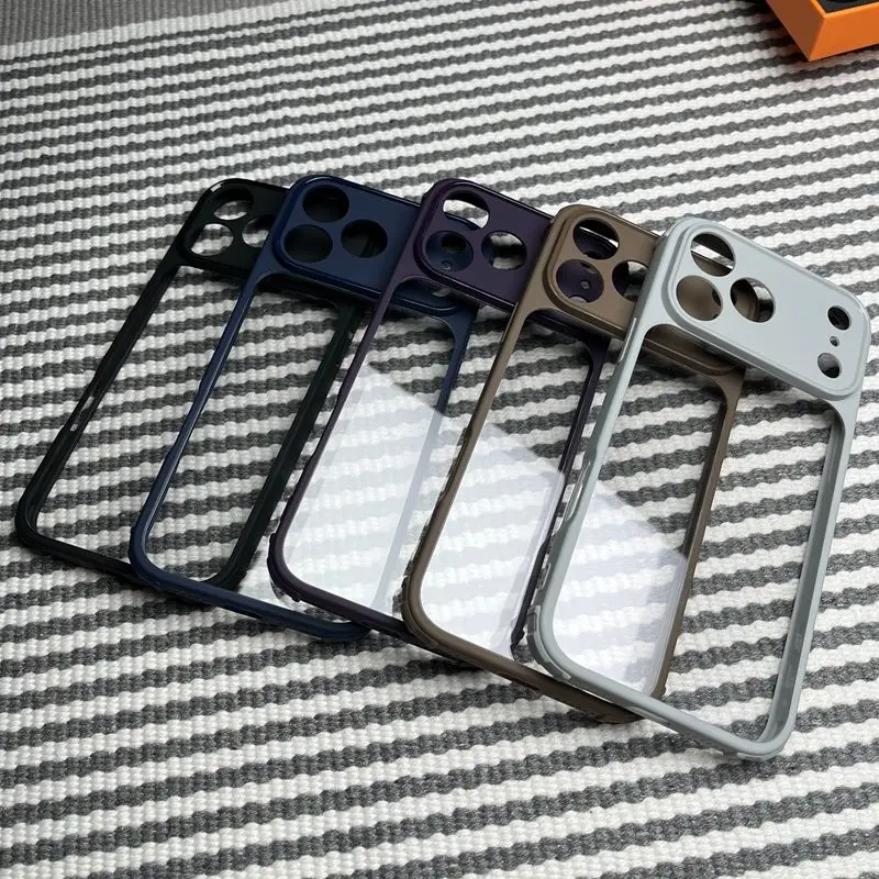 Simple Transparent Acrylic Phone Case Cover and Bumper