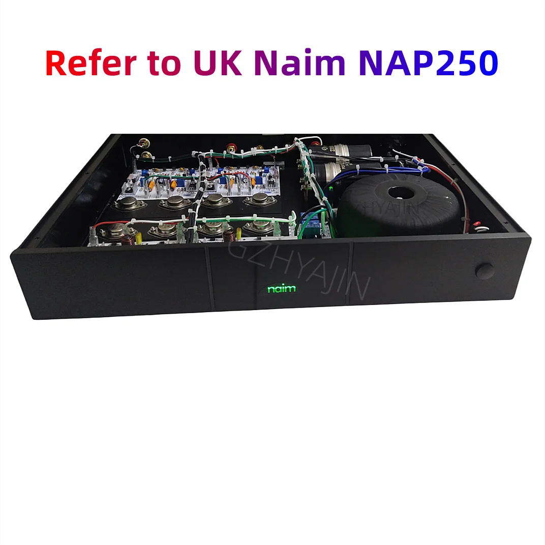 Fare Riferimento All'Amplificatore Naim Nap250 Uk Dual Mono Design 90W * 2 Amplificatore Di Potenza Audio Dettagliato, Meglio Di Nap150 Nap200 E Lm388