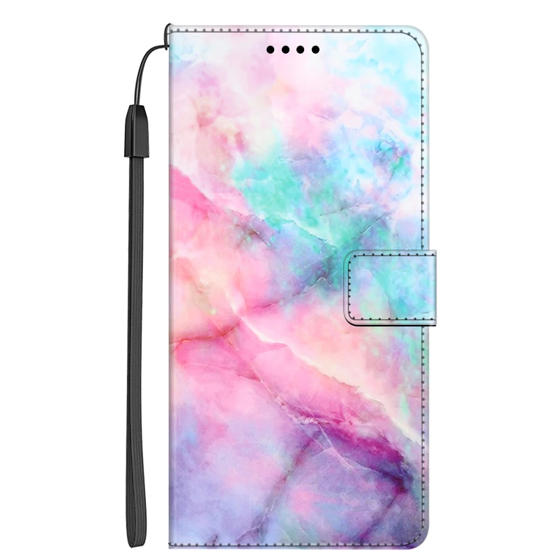 Premium Flip Leather Wallet Case with Magnetic Stand