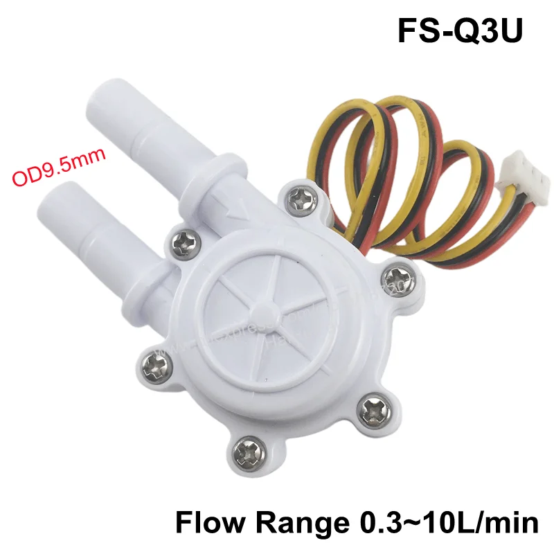 New Multiple Styles Flow Sensor Control Meter Flowmeter Counter 0.2-8L/Min Water Flow Sensor Switch Drinking Fountain Coffee