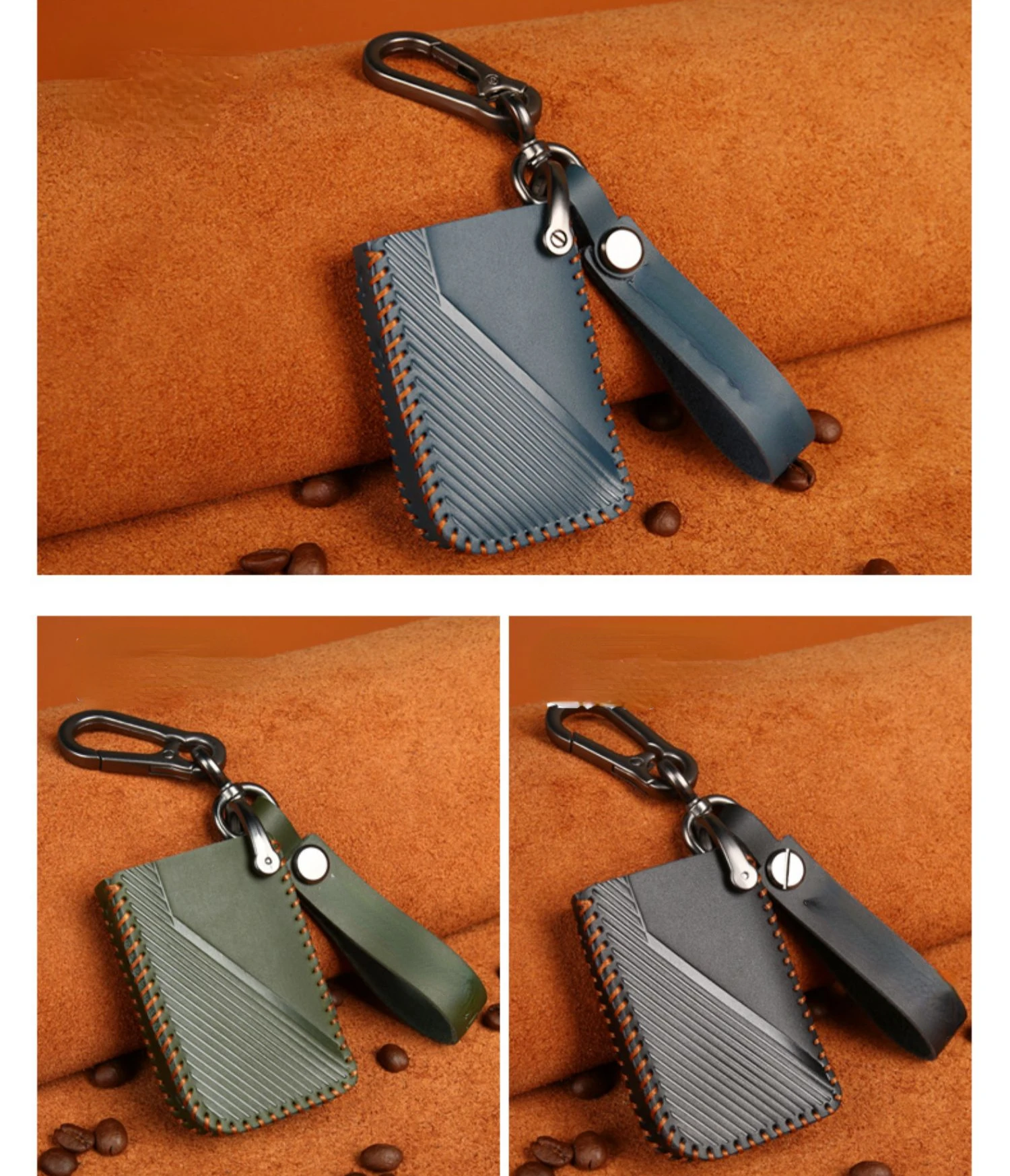 

Suitable For LYNK& CO 05 2020 2022 Simple Style Handmade Soft Leather Car Remote Key Case Cover