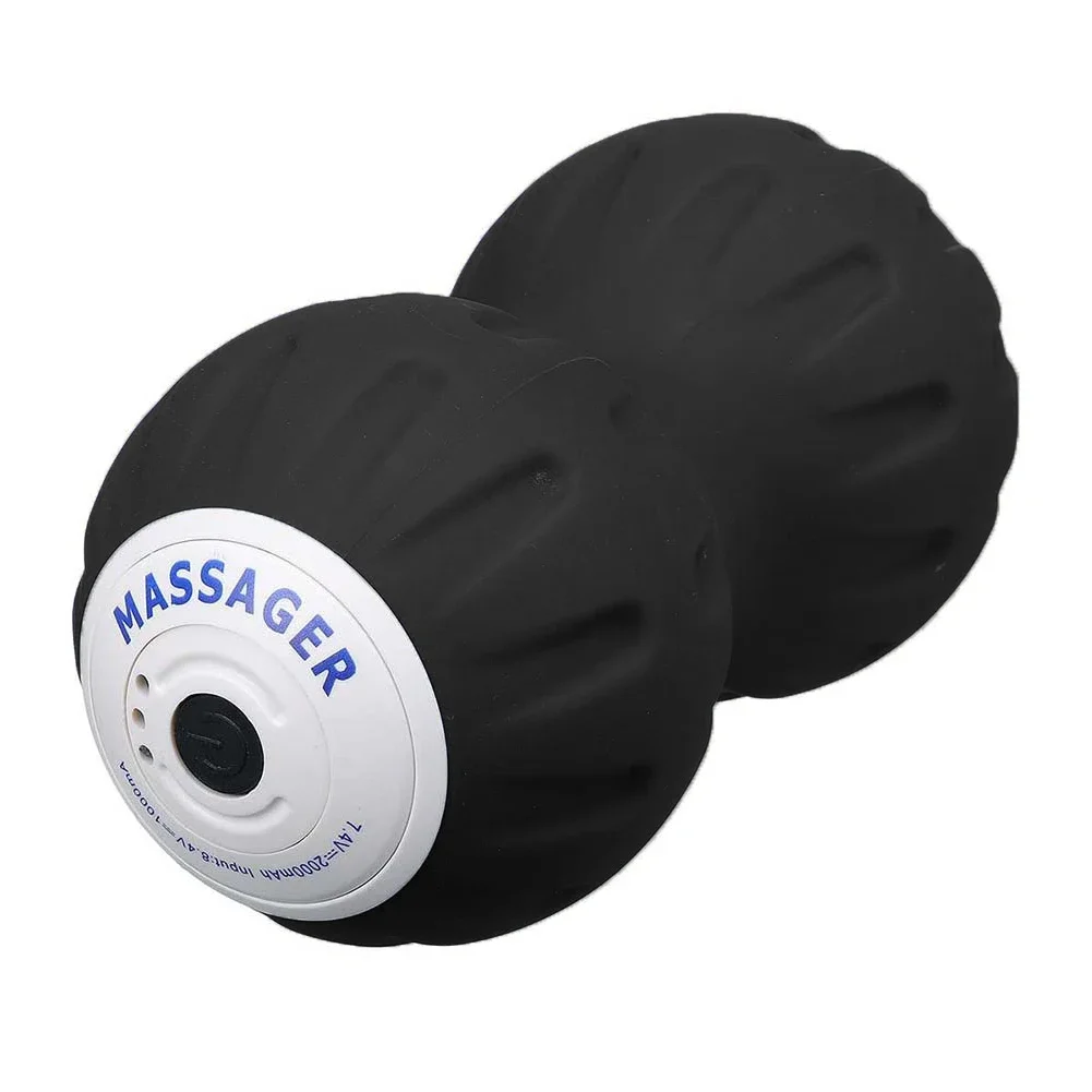 Description Picture 6 of itemNew Electric Massage Ball Vibration Yoga Peanut Ball Fitness Training Solid Fascia Ball Foot Massage Muscle Relaxer Accessories
