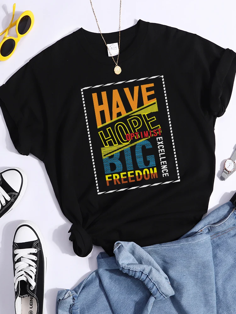 

Женская футболка с принтом свободного покроя в стиле хип-хоп