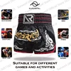 Muay Thai Shorts Professional Kick Boxing Pants Men Women Kids Embroidery Gym Martial Arts Grappling Kickboxing Training Clothes 4