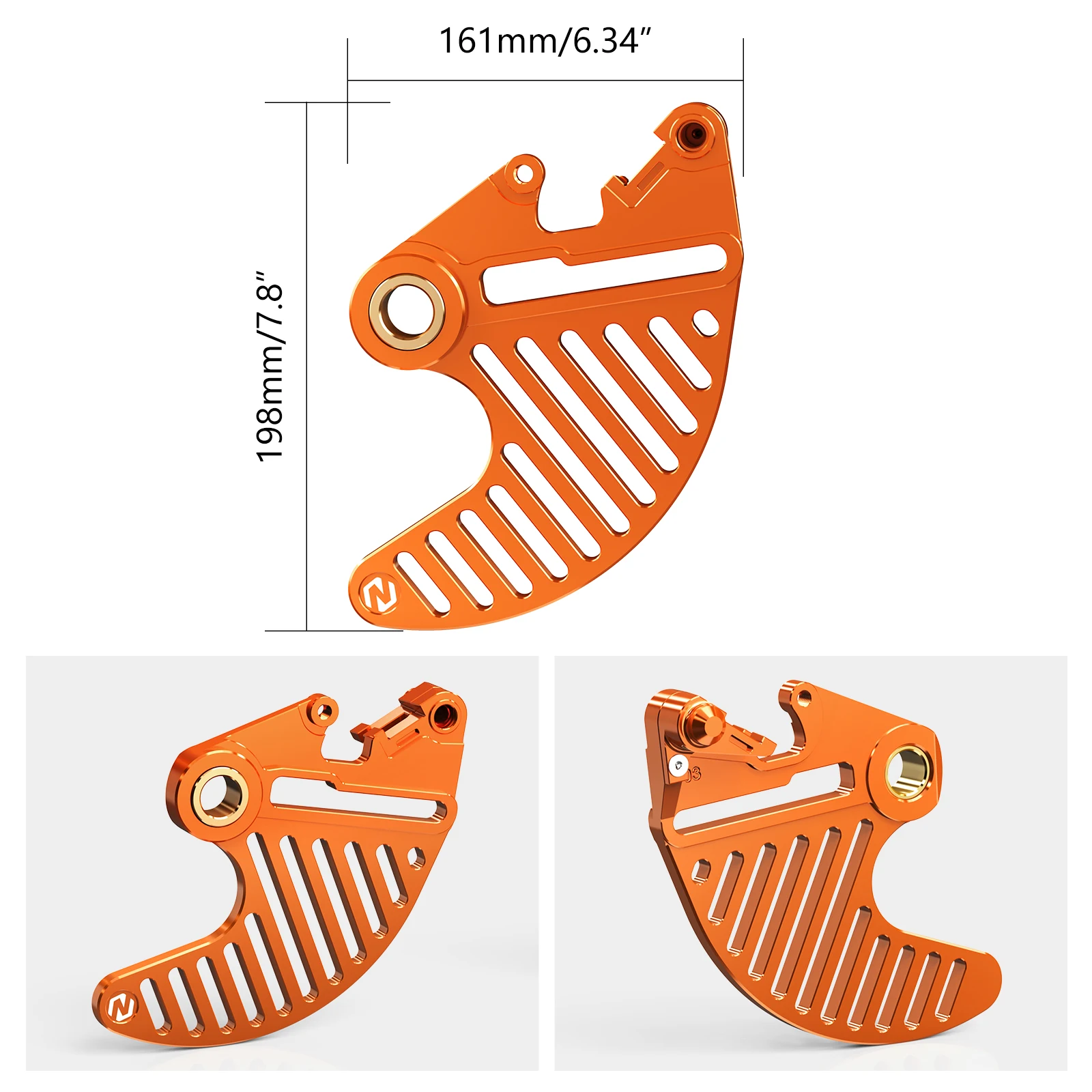 NICECNC Für 2025 KTM EXC 300 SXF 450 SXF 250 EXC-F 350 EXC-F 450 SX 125 SX 250 2016-2025 Vorderer und Hinterer Bremsscheibenschutz – Detail 11